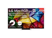 tv rgb mini led 65 - lg 65mrgb87b6b uhd 4k procesador inteligente r8 ai processor 4k gen3 smart tv dvb-t2 h265 negro