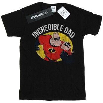 Disney Camiseta The Incredibles Incredible Dad para hombre