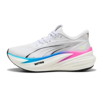 Zapatillas Puma MagMax NITRO 2 Blanco Azul SS26 Mujer, Talla 38 - EUR