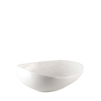 Plato hondo blanco cerámica 22cm - lote de 6