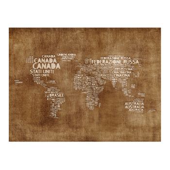 Papel Pintado 3d - Antiguo Mapa Italiano (350x270 Cm)