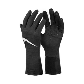 Nike Sphere 4.0 Guantes De Correr Mujeres-Negro,Plateado