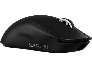 Ratón gaming - Logitech G Pro X Superlight 2, Lightspeed, Inalámbrico-USB, 32.0000 ppp, PC-Mac, Botones personalizables, Interruptores híbridos, Negro