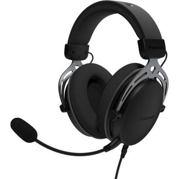 Auriculares Genesis TORON 531 con cable USB para PC Gaming, micrófono y almohadillas blancas