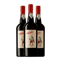 barbeito vino tinto medium sweet madeira 3 anos 75 cl 125 vol pack de 3 unidades