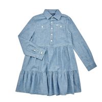 polo ralph lauren vestido shirtdress-dresses-day dress para nina