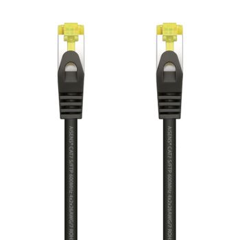 Aisens Cable de Red S/FTP RJ45 Cat.7 25cm Negro