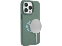 funda movil - isy isc-2421 magisy para apple iphone 13 pro max trasera silicona verde