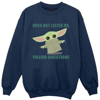 Disney Jersey The Mandalorian Does Not Listen para niño