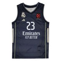 camiseta sergio llull real madrid baloncesto segunda equipacion adidas 2025-26 azul