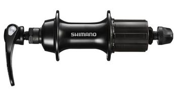 Buje trasero shimano sora fh rs300   36 agujeros   qr 9x130 mm   freno de llanta   negro