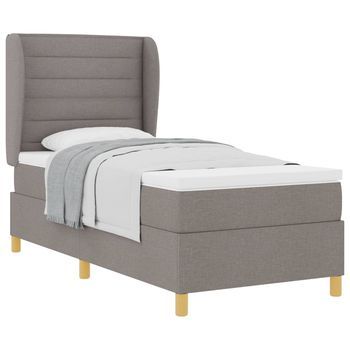 Cama Tapizada 203x100x128 Cm  - Taupe
