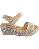 de pitillos 10561 sandalias de mujer beige