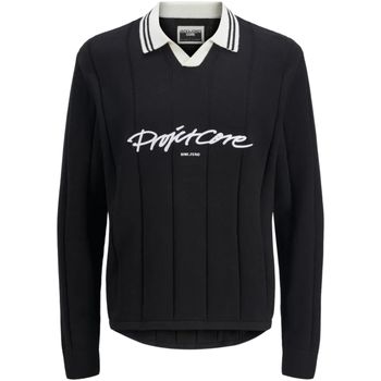 Jack & Jones Jersey 12277991 JCOWINTER SPORT KNIT POLO STYD AW33 BLACK para hombre