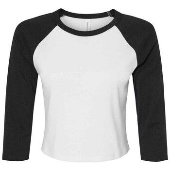 Bella + Canvas Camiseta manga larga BL1200 para mujer