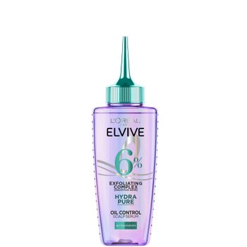 L'Oréal Paris Elvive Hydra Pure Exfoliating Pre-Shampoo Scalp Serum with Salicylic Acid for Oily Scalp and Roots 102ml