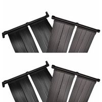 panel de calentador solar de piscina 4 uds 80x620 cm vidaxl