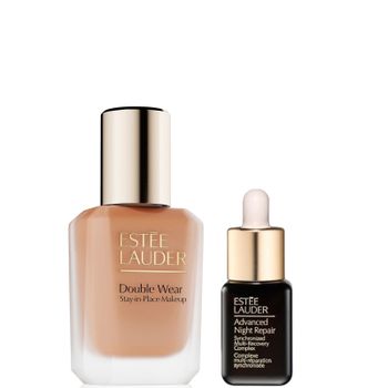 Estee Lauder Double Wear Stay-in-Place Makeup & Advanced Night Repair Serum Bundle (Various Shades) - Honey Bronze