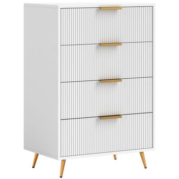 Cómoda 60x40x90 cm blanco