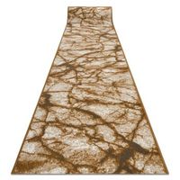 alfombra de pasillo bcf morad marmol griego beige  oro gris  70 cm 70x810 cm