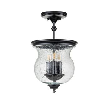 Semiplafón de techo pickering lane (3 luces)