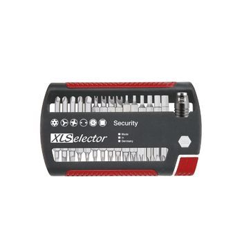 Wiha Juego De Bits Xlselector Security Standard De 25 Mm En Surtido, De 32 Unid. De 1/4
