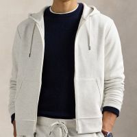polo ralph lauren performance lightweight cotton-blend hoodie - m