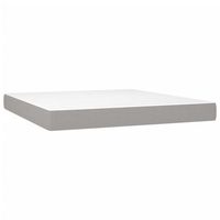 colchon matrimonial  colchon de cama  colchao de muelles ensacados tela gris claro 160x200x20cm