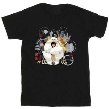 Disney Camiseta manga larga Big Hero 6 para niña