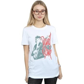 David Bowie Camiseta BI19049 para mujer