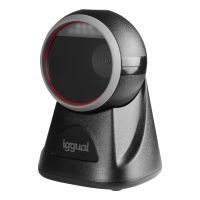 lector codigos de barras fijo iggual l2dusb-s-ax 1d 2d cmos usb ip52 negro abs pc pmma tpu