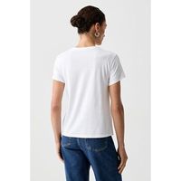 levis tops y camisetas 17369-3355 the perfect tee-bright white para mujer