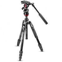 manfrotto befree live tripode de viaje para video con rotula