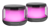 altavoz bluetooth 20 mars gaming ms-aura black rgb 360 bt 53 15w alimentacion usb  jack 35mm