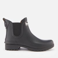 barbour womens wilton chelsea boots - black - uk 7