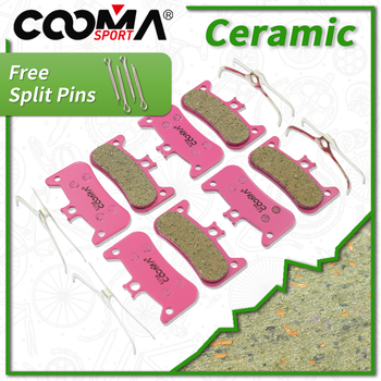 4 pares de pastillas de freno de disco para bicicleta, para pinza Formula Cura4, cerámica de clase Elite