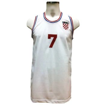 CAMISETA TONI KUKOC - CROACIA BLANCA