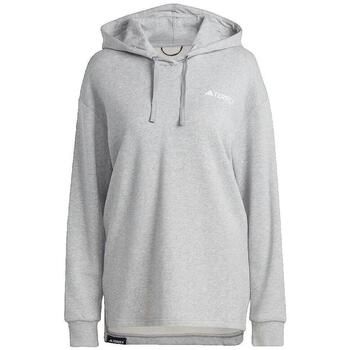 adidas Chaqueta deporte Sweat-shirt à capuche Terrex gris para mujer