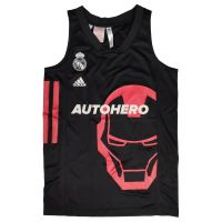 camiseta real madrid baloncesto x marvel avengers - junior