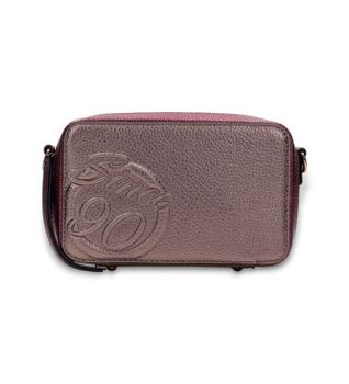 Hispanitas para mujer. BI254158 Bolso Samba Met bronce (OSFA), Casual, Poliuretano
