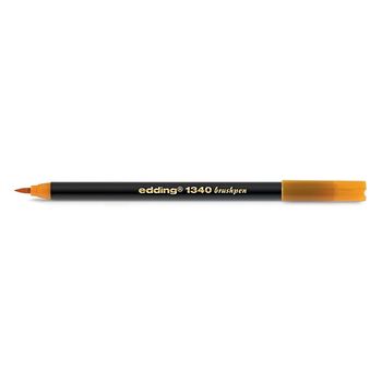 Edding 1340 Rotulador con punta de pincel naranja