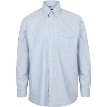 Henbury Camisa manga larga Classic para hombre