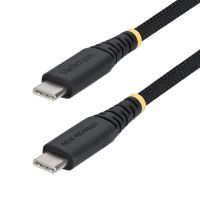 cable de carga usb-c trenzado 3m startechcom 60w 3a pd usb 20