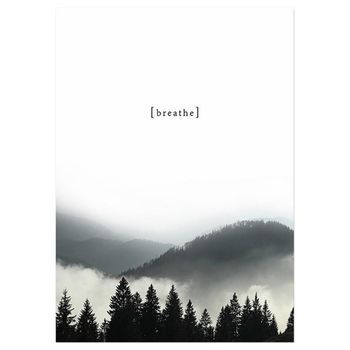 Legendarte - Cuadro Lienzo, Impresión Digital - Bosque De Paz - Decoración Pared Cm. 50x70