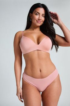 Hunkemöller Brasileña invisible Rosa