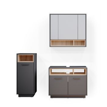 Conjunto De Muebles De Baño Beatrice 3 Partes Vicco