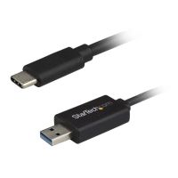 cable de transferencia startechcom usb 30 usb a a usb c 2m negro plug and play