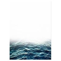 legendarte - cuadro lienzo impresion digital - oceano lejano - decoracion pared cm 50x70