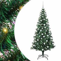 arbol de navidad  decoraciones de navidad artificial preiluminado verde 180 cm