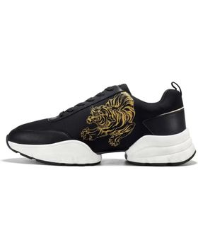 de ED HARDY CAGED RUNNER TIGER BLACK-GOLD NEGRO-ORO